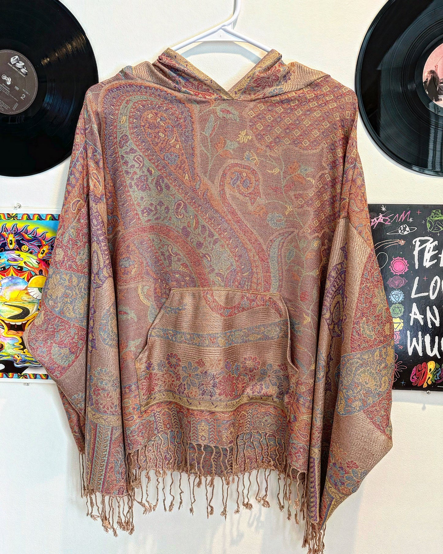 Full Size Pashmina Hoodie