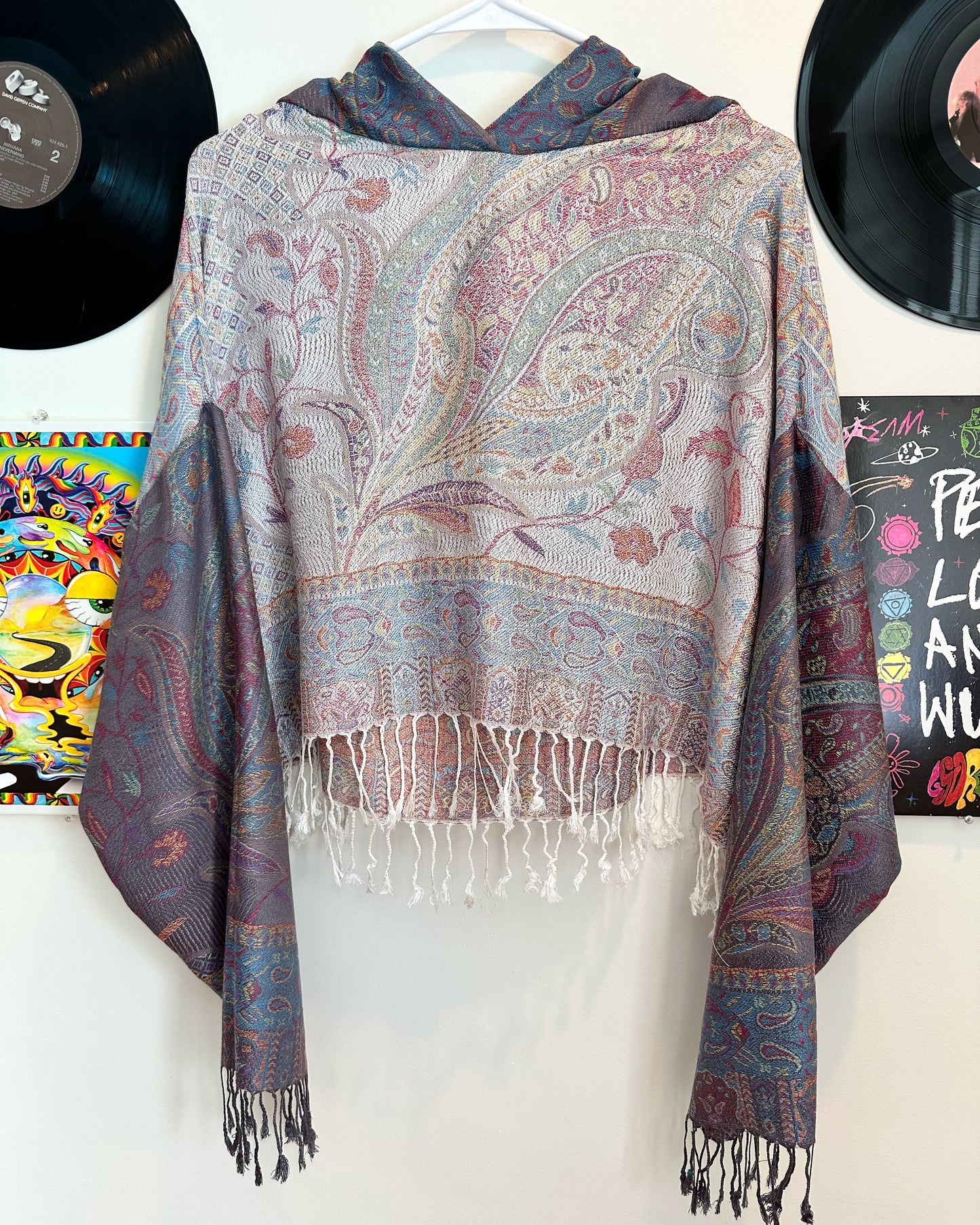 Cropped Pashmina Hoodie