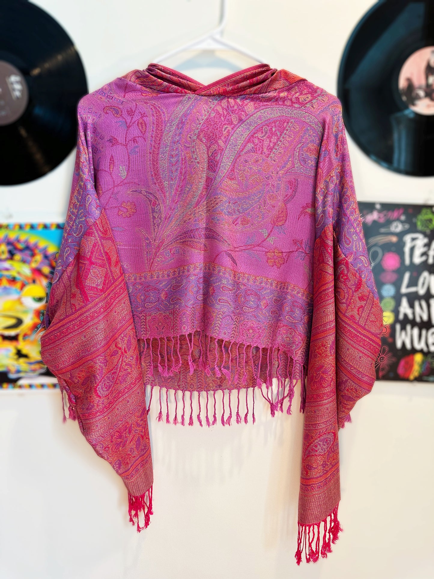 Cropped Pashmina Hoodie