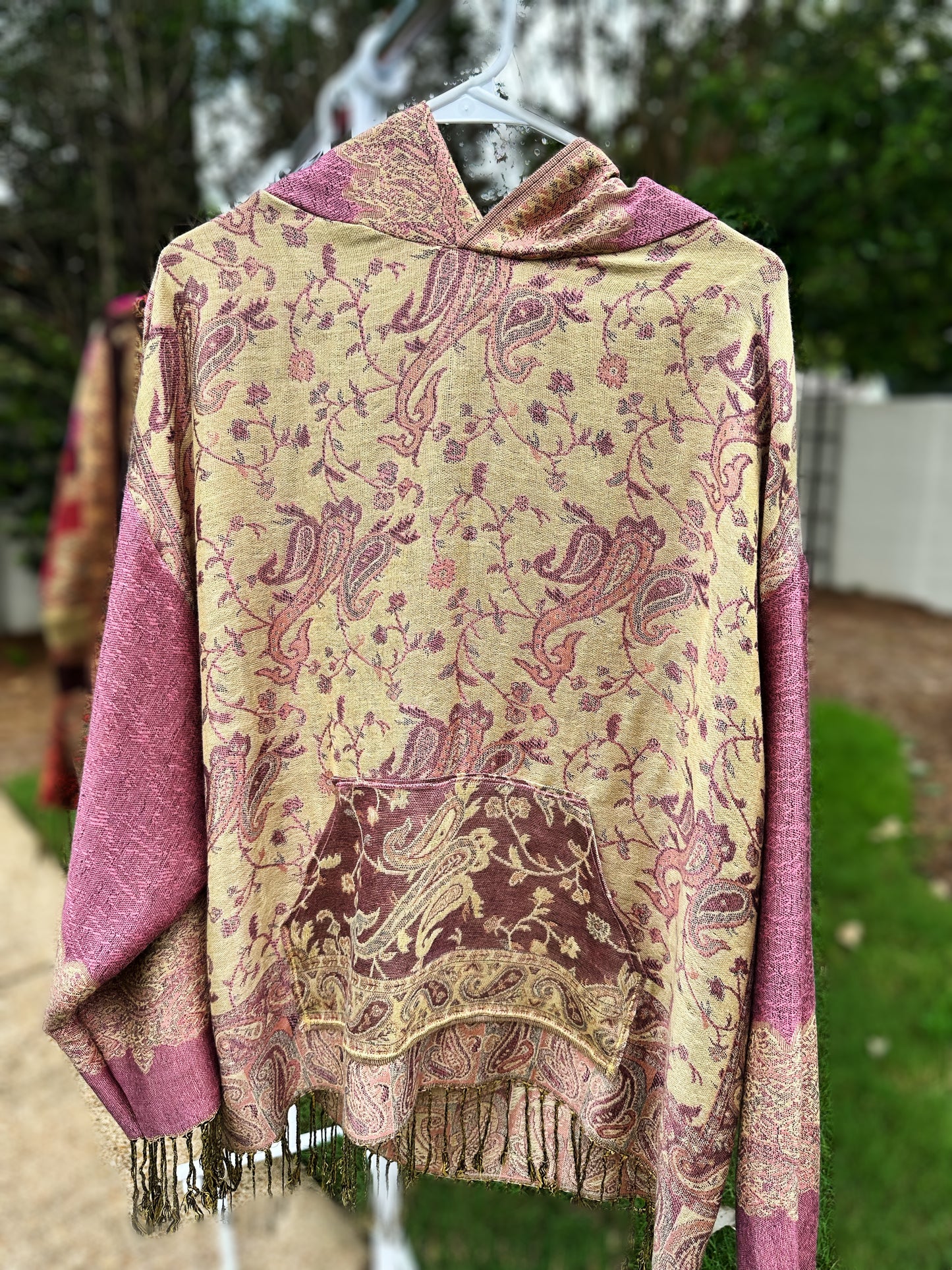 Full Size Pashmina Hoodie