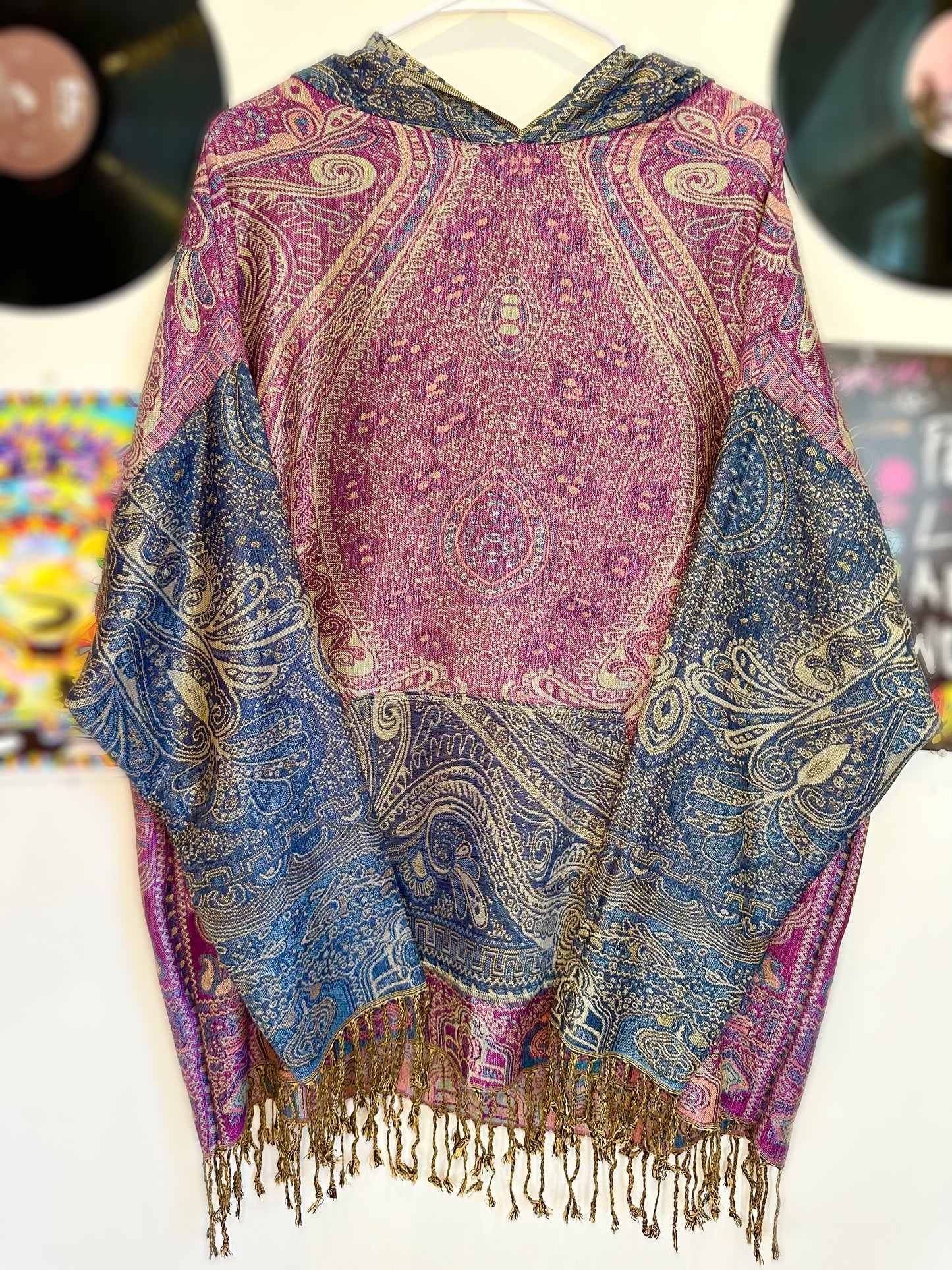 Full Size Pashmina Hoodie