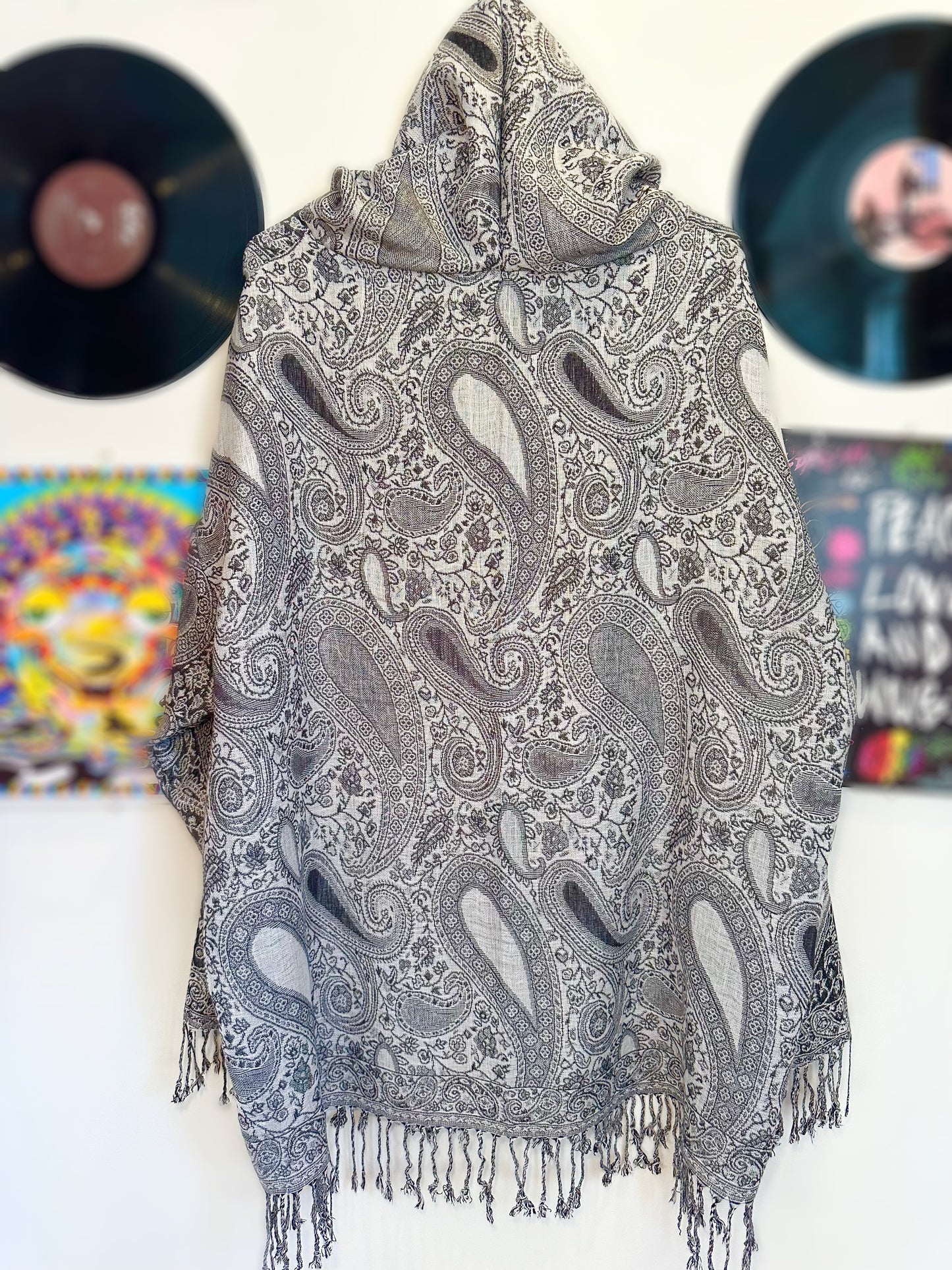 Full Size Pashmina Hoodie
