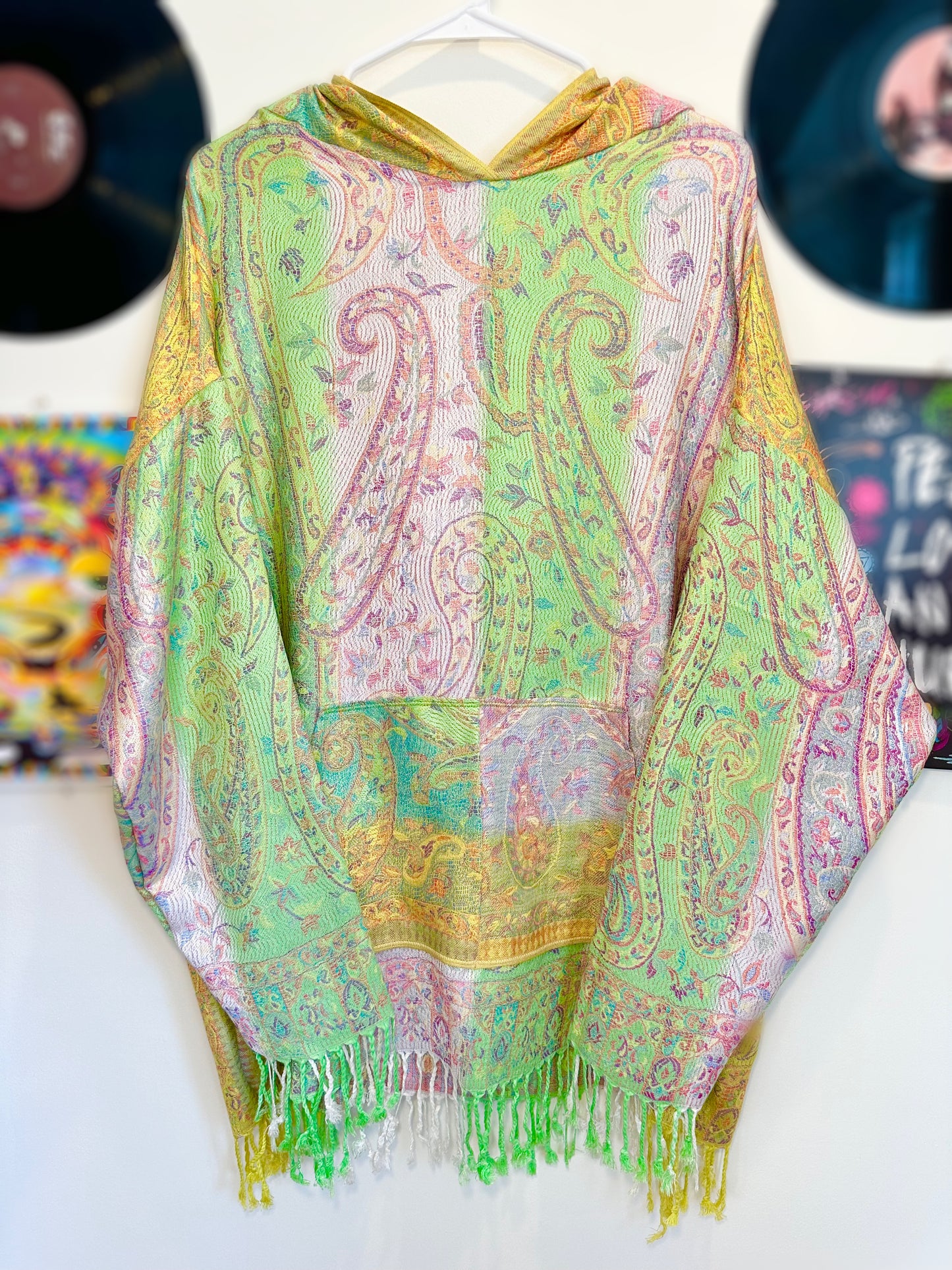 Full Size Pashmina Hoodie