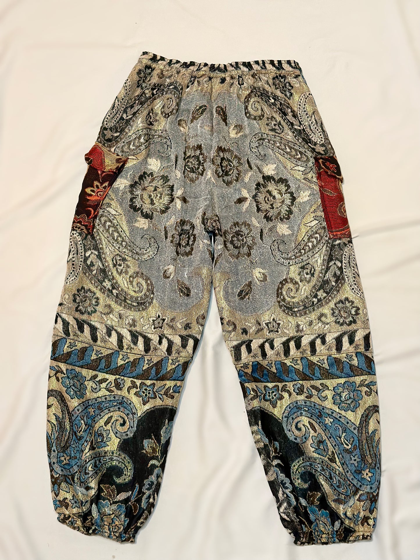 Tri-Color Pashmina Cargos