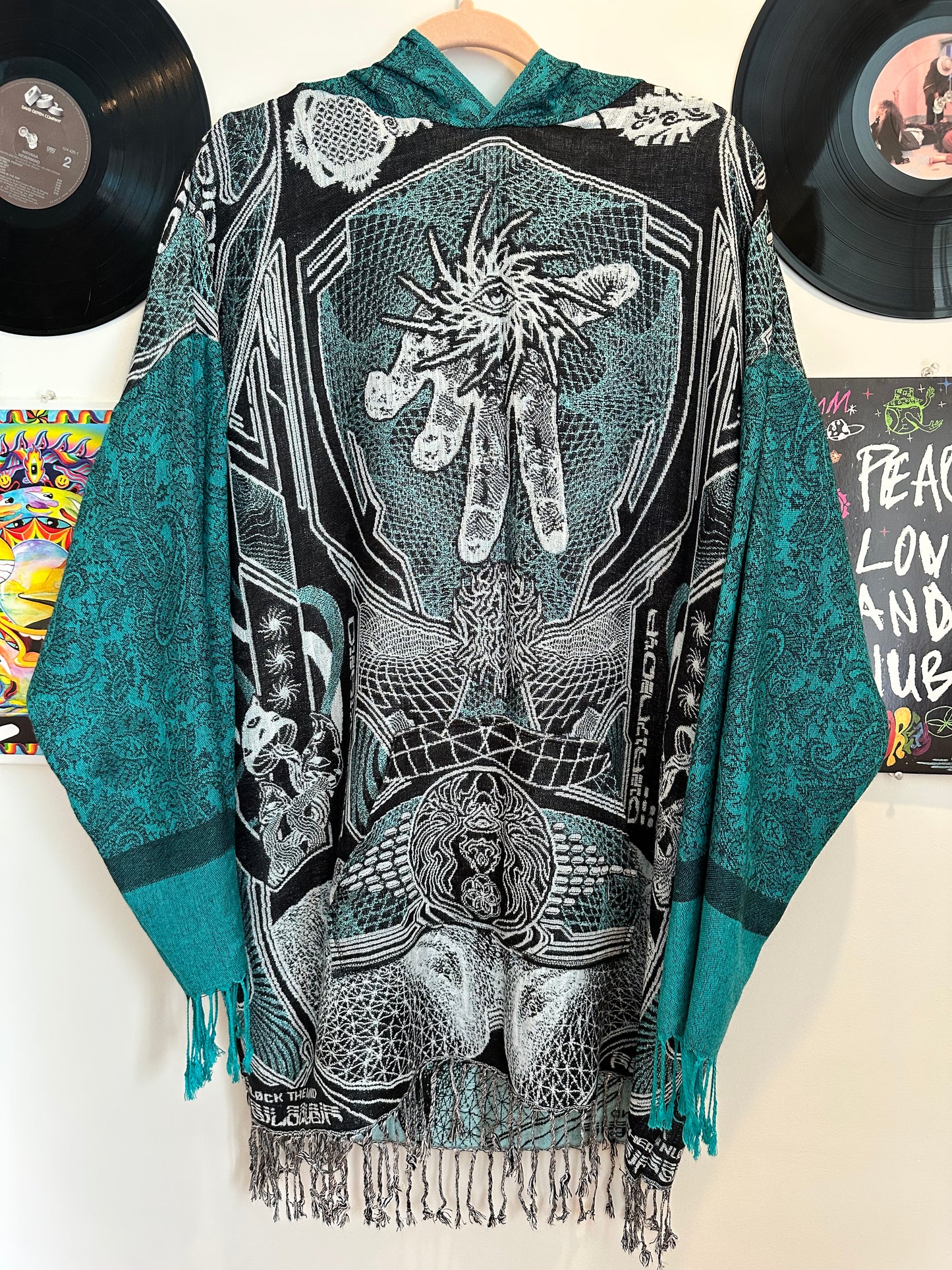 Full Size Pashmina Hoodie