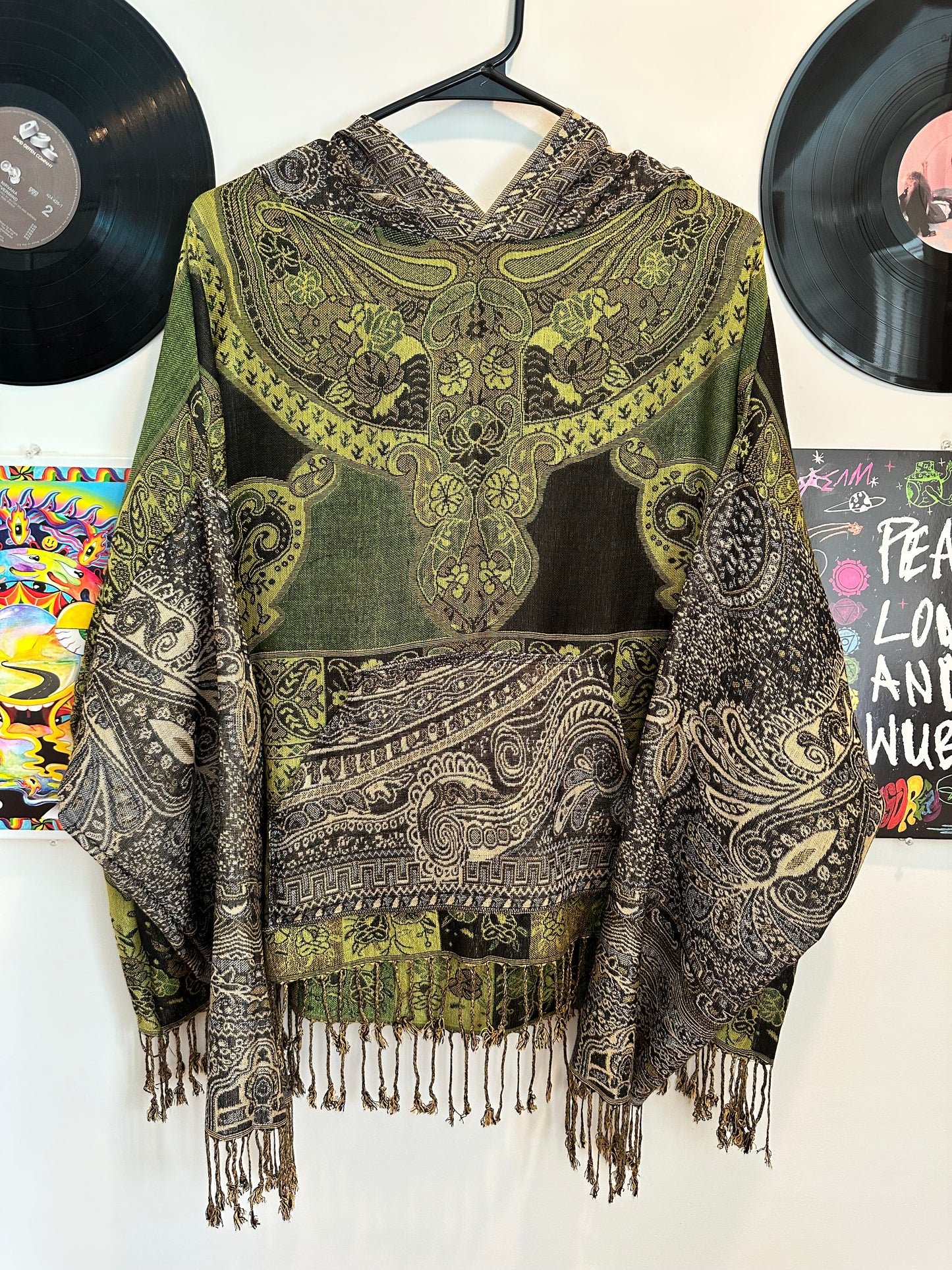 Full Size Pashmina Hoodie