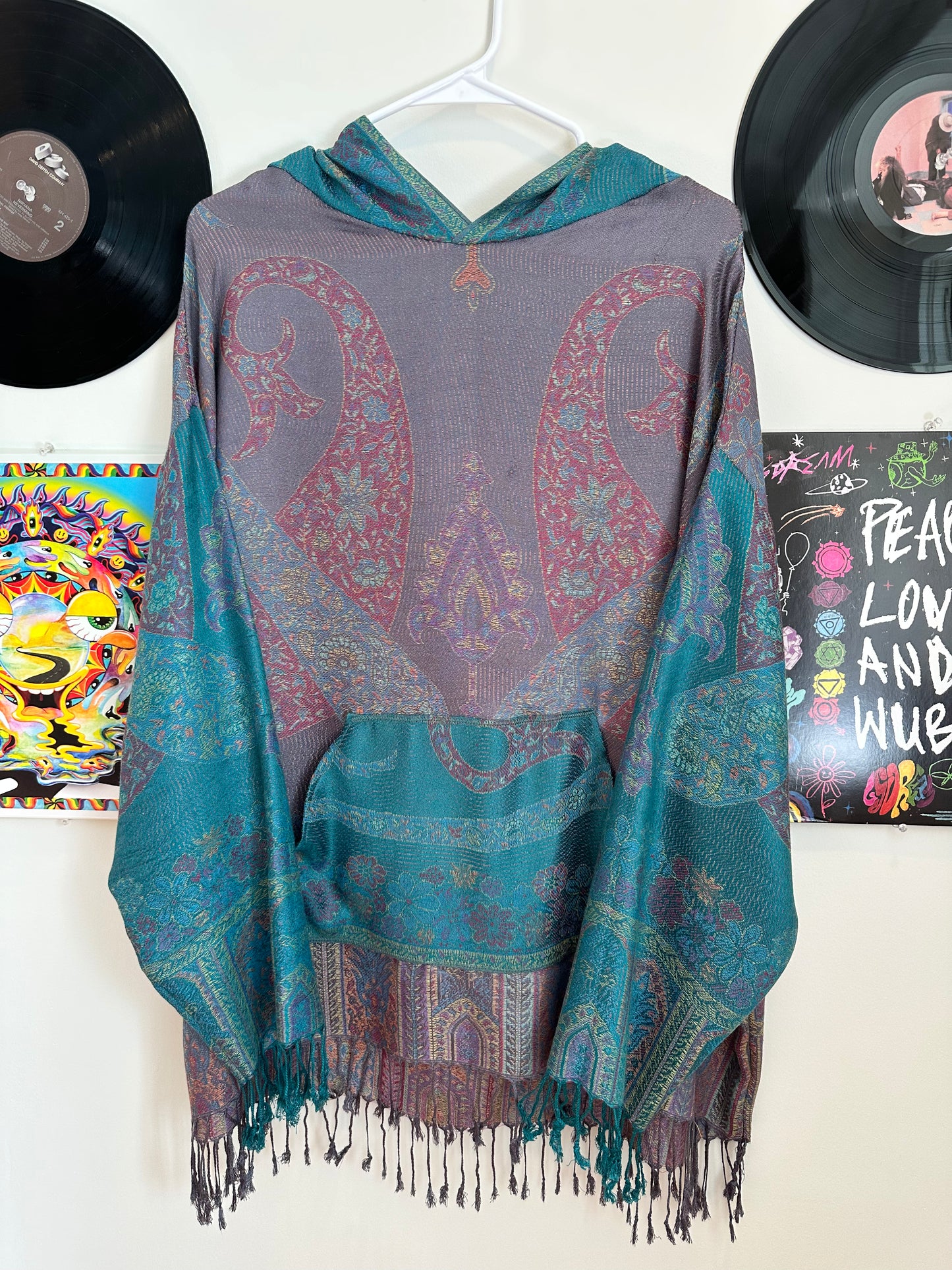 Full Size Pashmina Hoodie