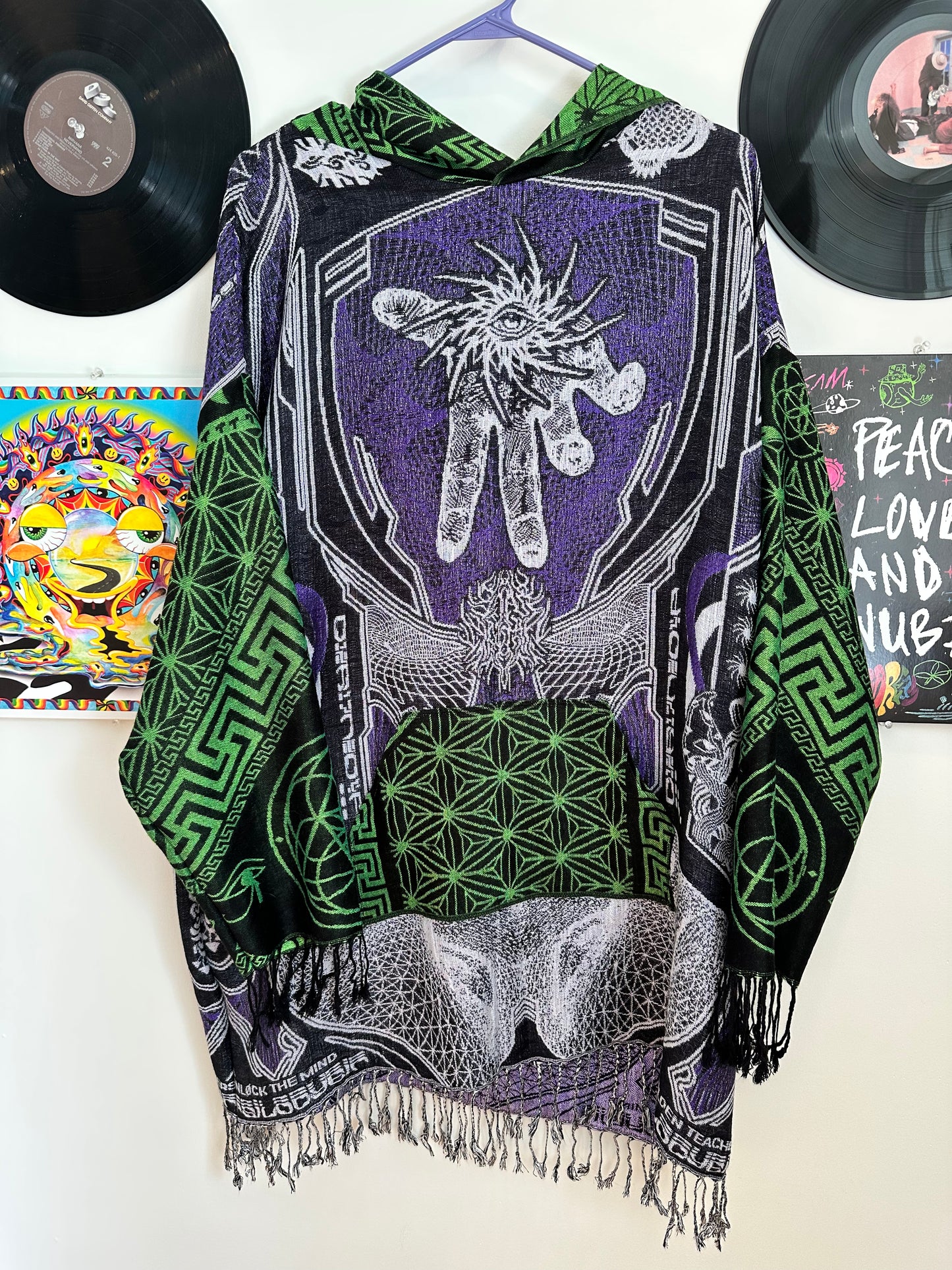 Full Size Pashmina Hoodie