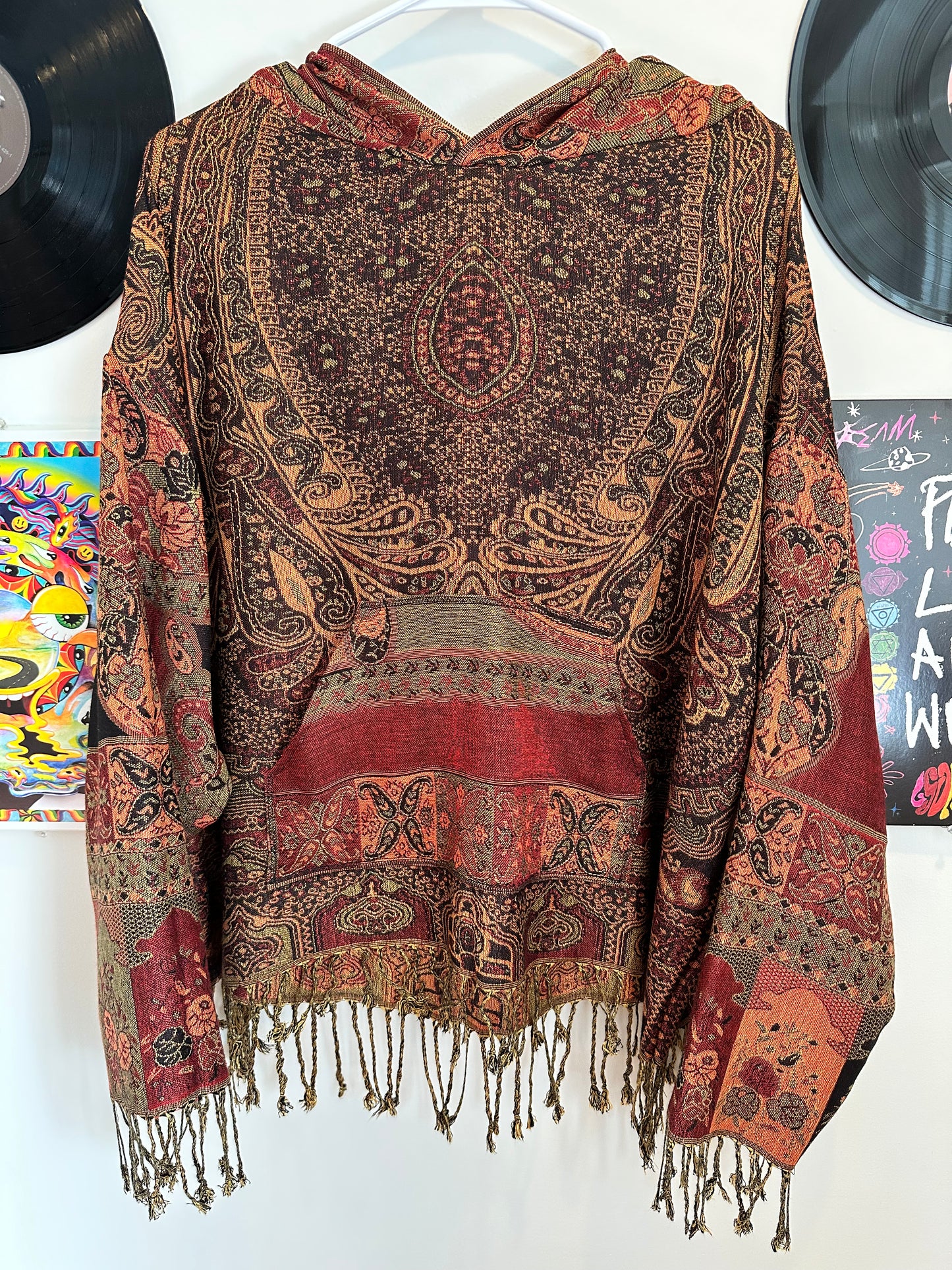 Full Size Pashmina Hoodie