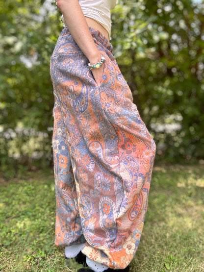 Peach Pashmina Pants