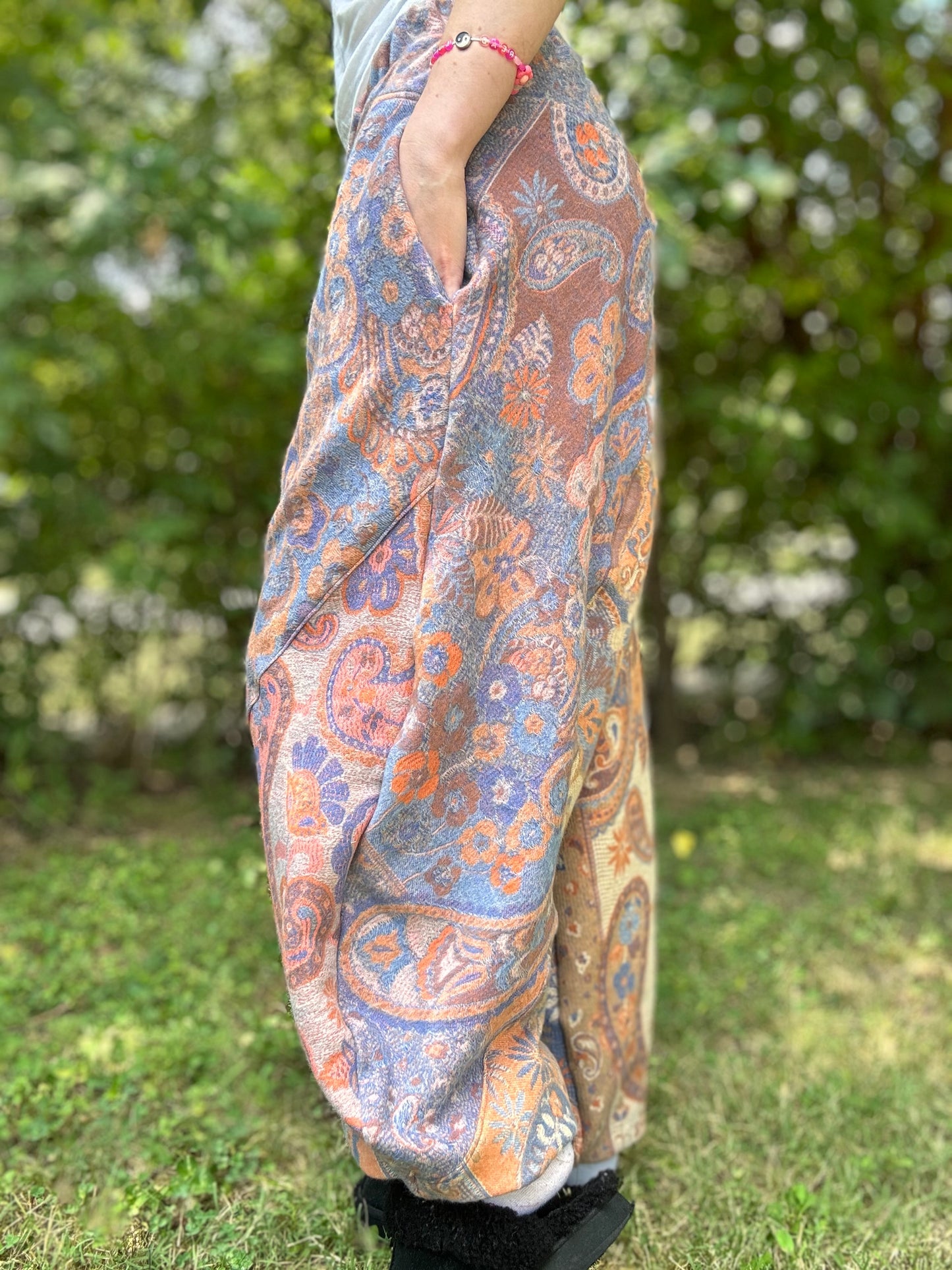 Peach Pashmina Pants