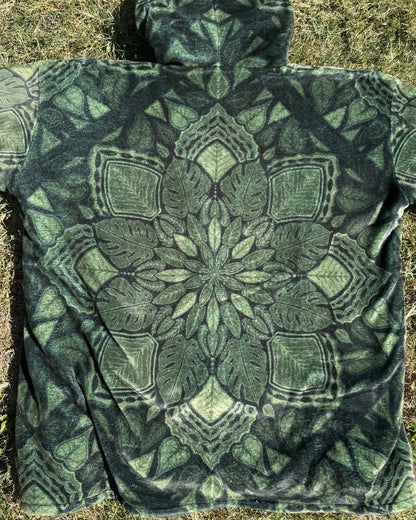 Leafy Mandala Blanket Hoodie PREORDER
